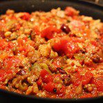 eggplant and red pepper sauce