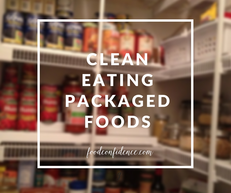 CLean eating packaged foods