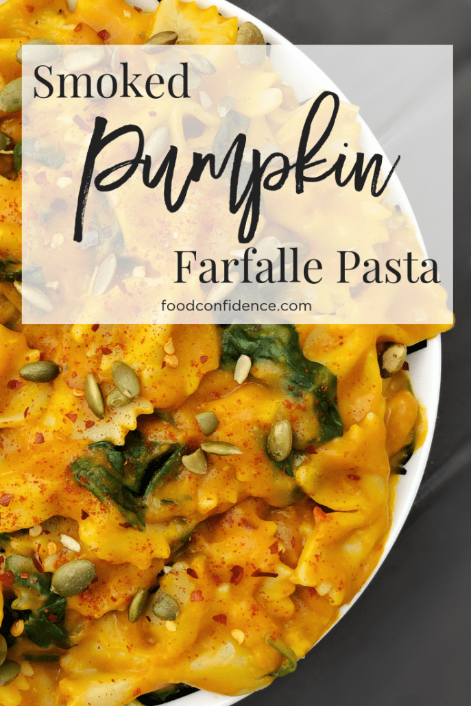 Smoked Pumpkin Farfalle Pasta