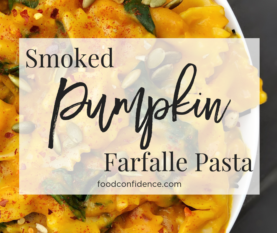 Smoked Pumpkin Farfalle Pasta