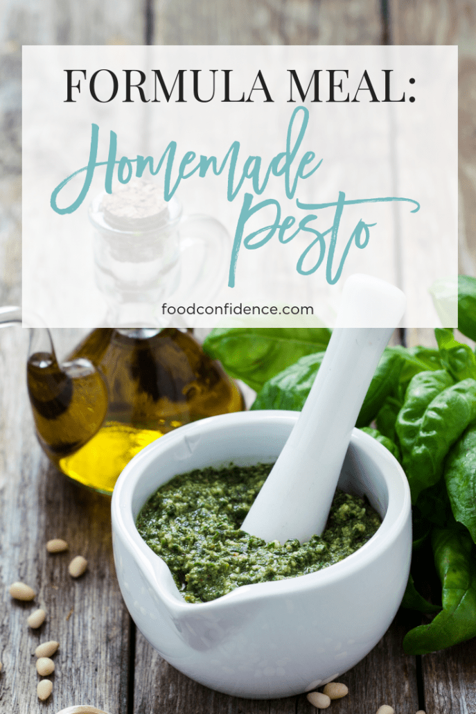Formula Meal: Homemade Pesto